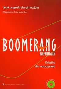 Boomerang Elementary Książka dla nauczyciela z płytą CD Język angielskie